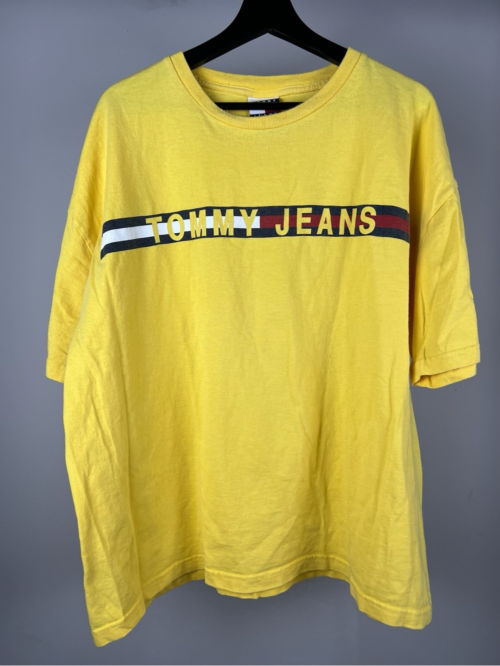 Vintage Y2K Tommy Jeans "spell-out" shirt